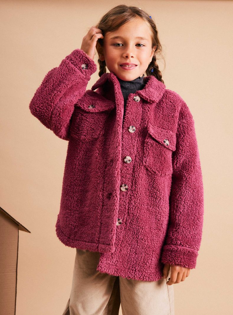 Chaqueta Sherpa Lisa Botones-0
