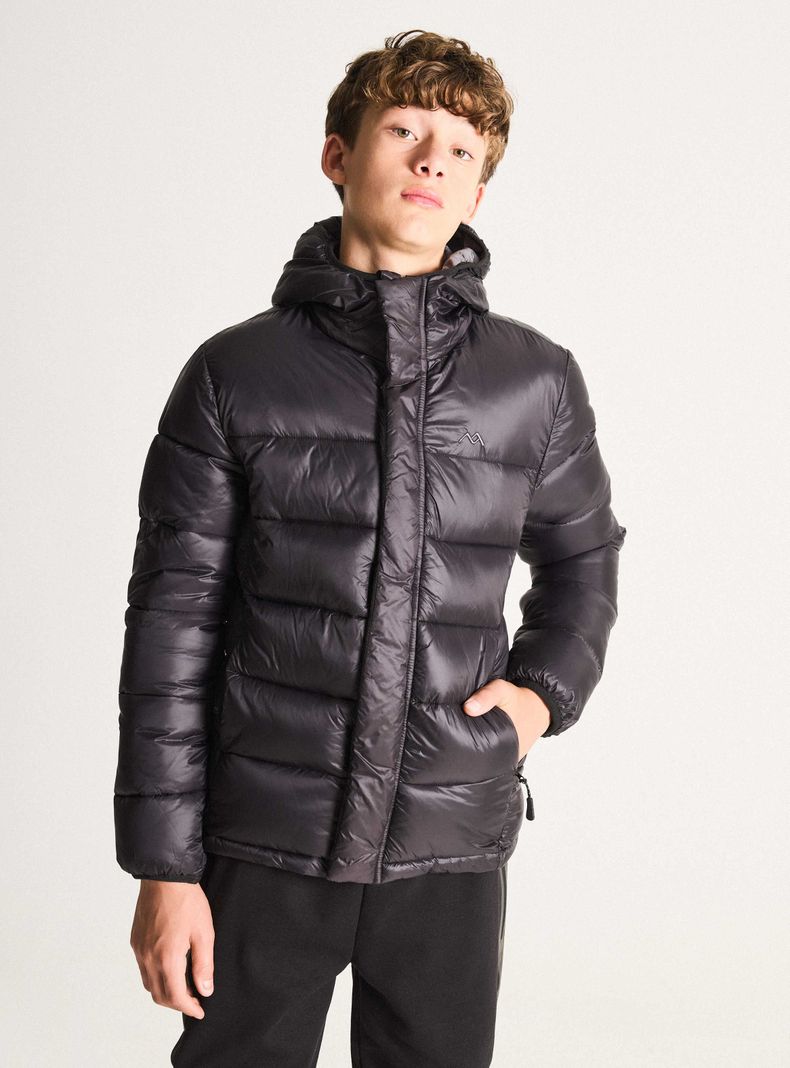 Parka Puffa Acolchada con Gorro-3