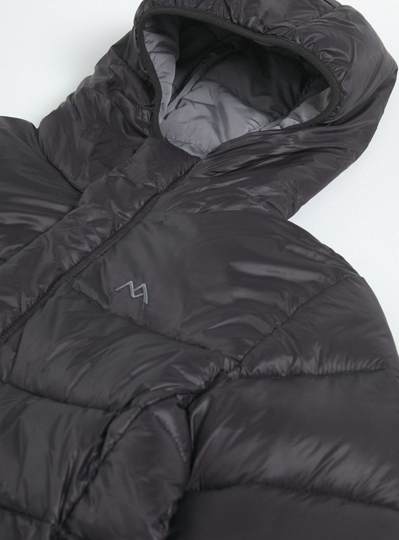 Parka Puffa Acolchada con Gorro-2