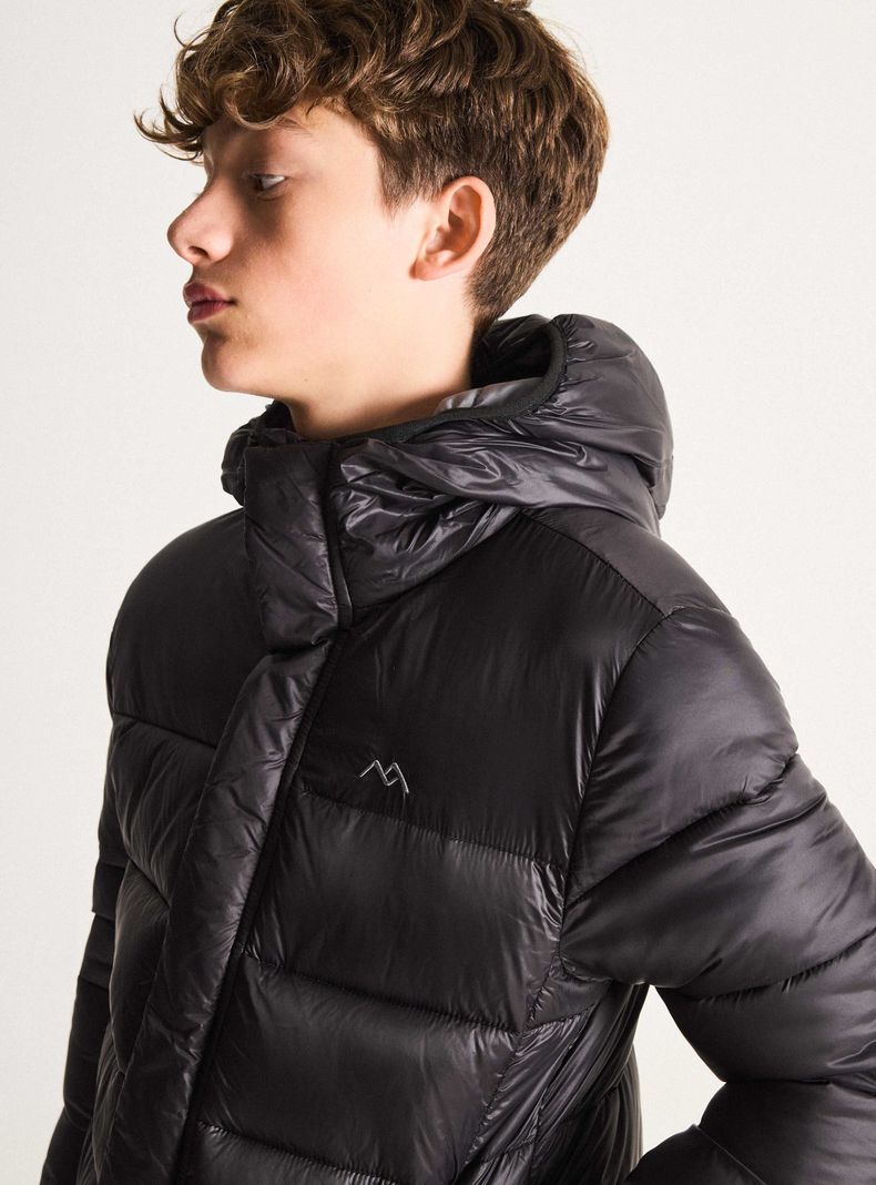 Parka Puffa Acolchada con Gorro-4