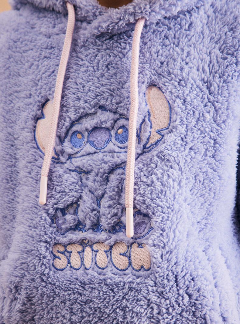 Polar Coral Fleece Bordado Stitch-1