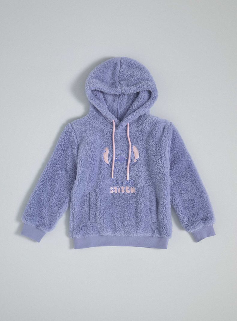 Polar Coral Fleece Bordado Stitch-2