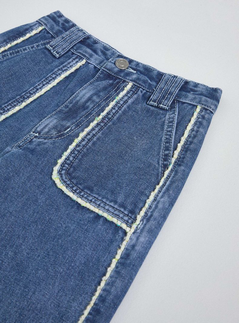 Jeans con Detalles de Cordel-4