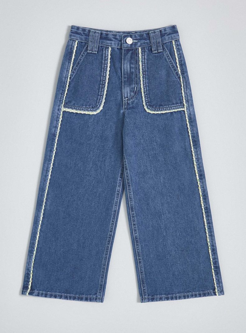 Jeans con Detalles de Cordel-2