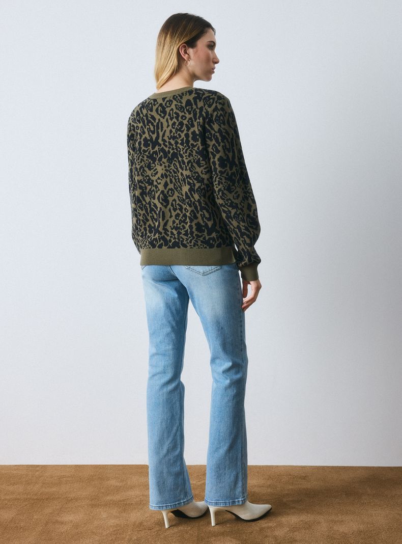Sweater Jacquard Diseño Animal-5