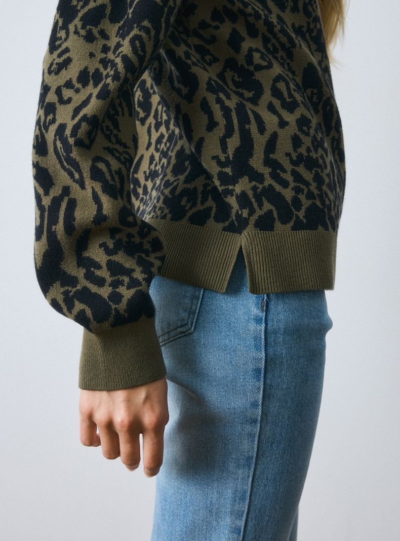 Sweater Jacquard Diseño Animal-3