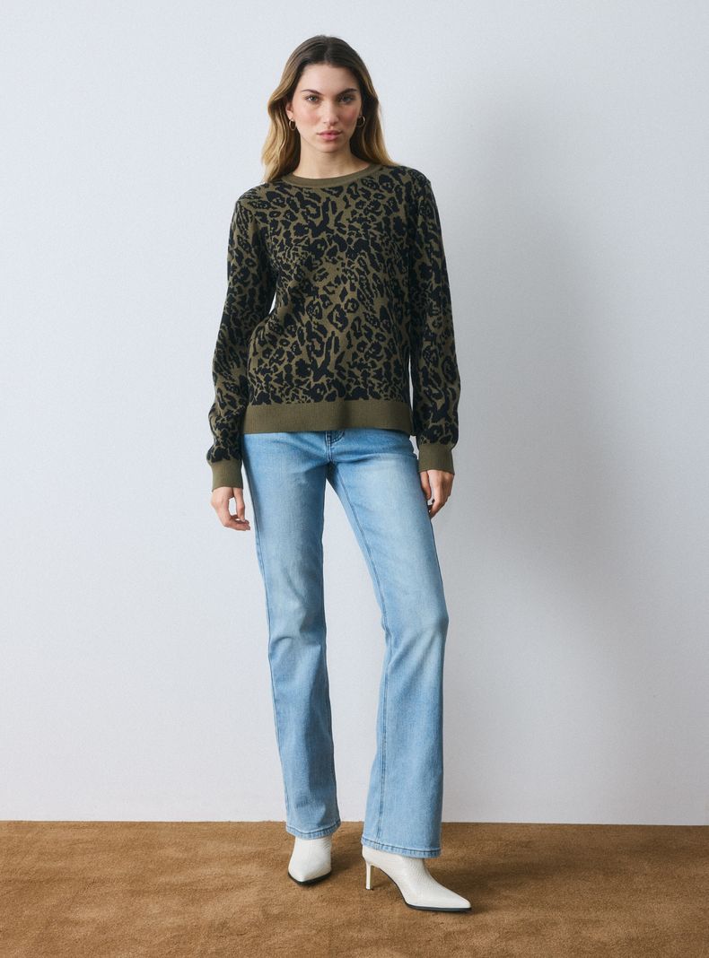 Sweater Jacquard Diseño Animal-4