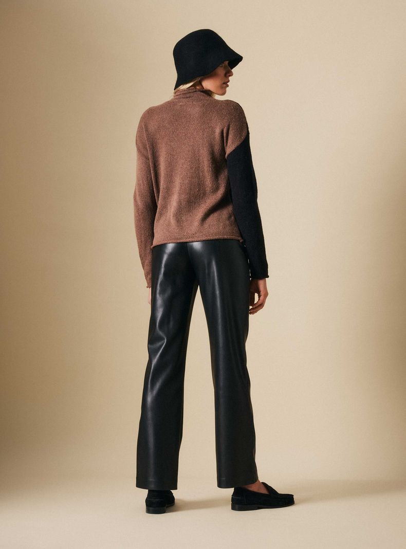 Sweater Jacquard con Lana-5