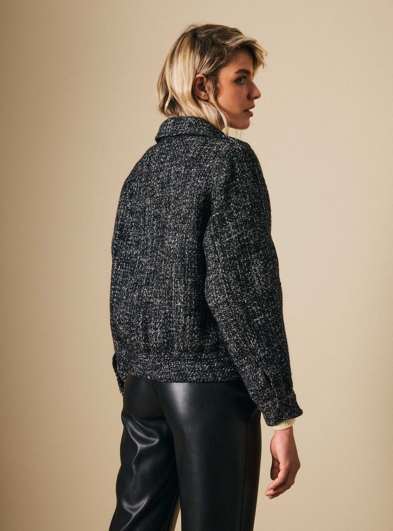 Chaqueta Bomber Sal y Pimienta-1