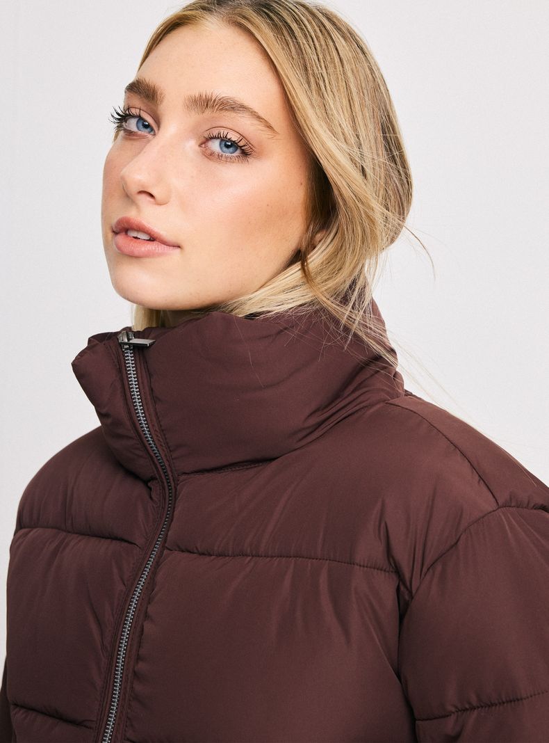 Parka Puffa con Bolsillos-2