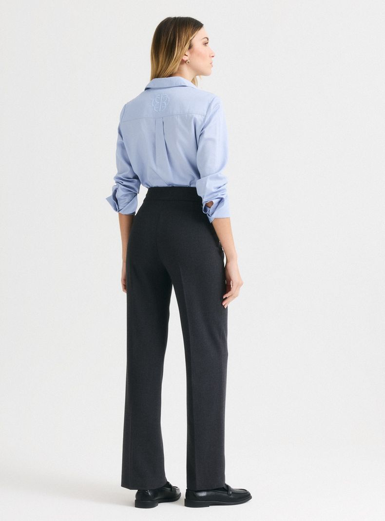 Pantalón Vestir Melange-5