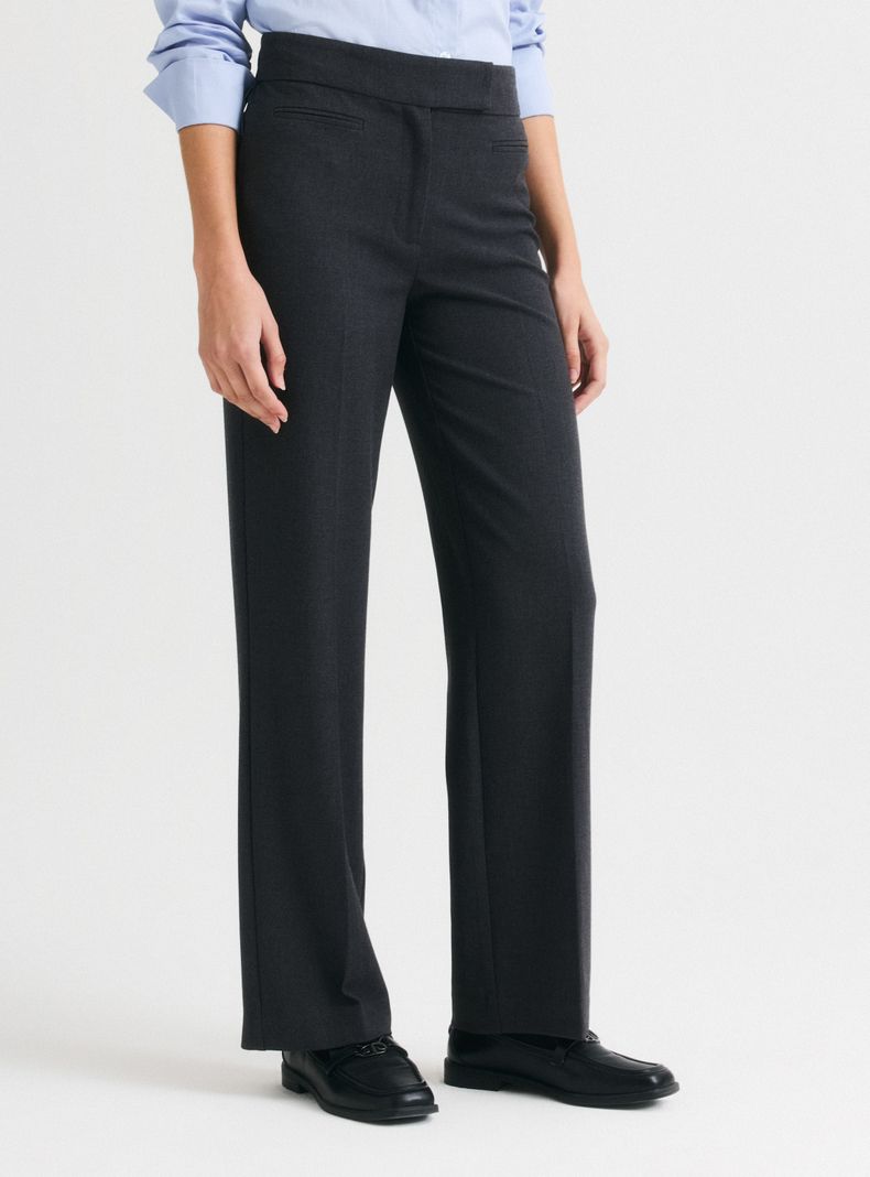 Pantalón Vestir Melange-0