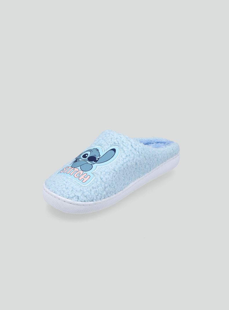 Pantufla Disney Stitch Aplicación Bordado-1