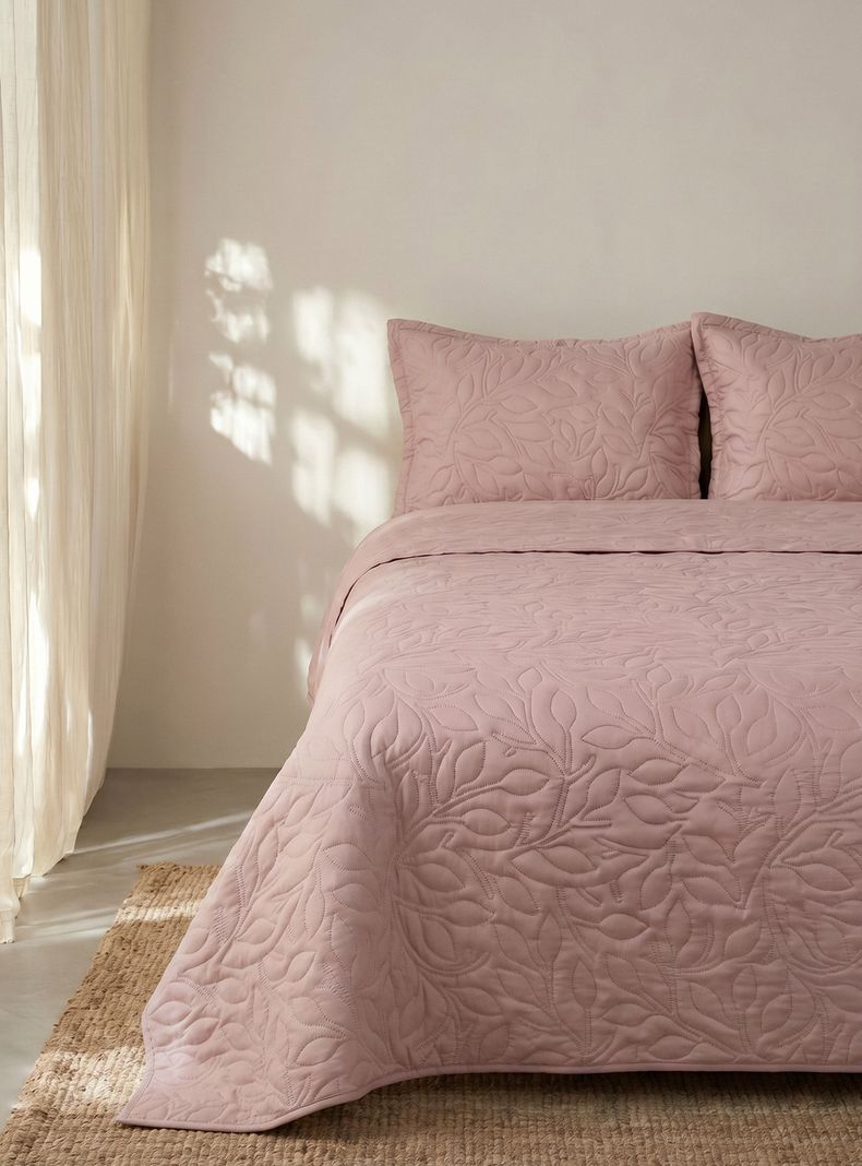 QUILT STYLO PLAZA KING HOJAS HP