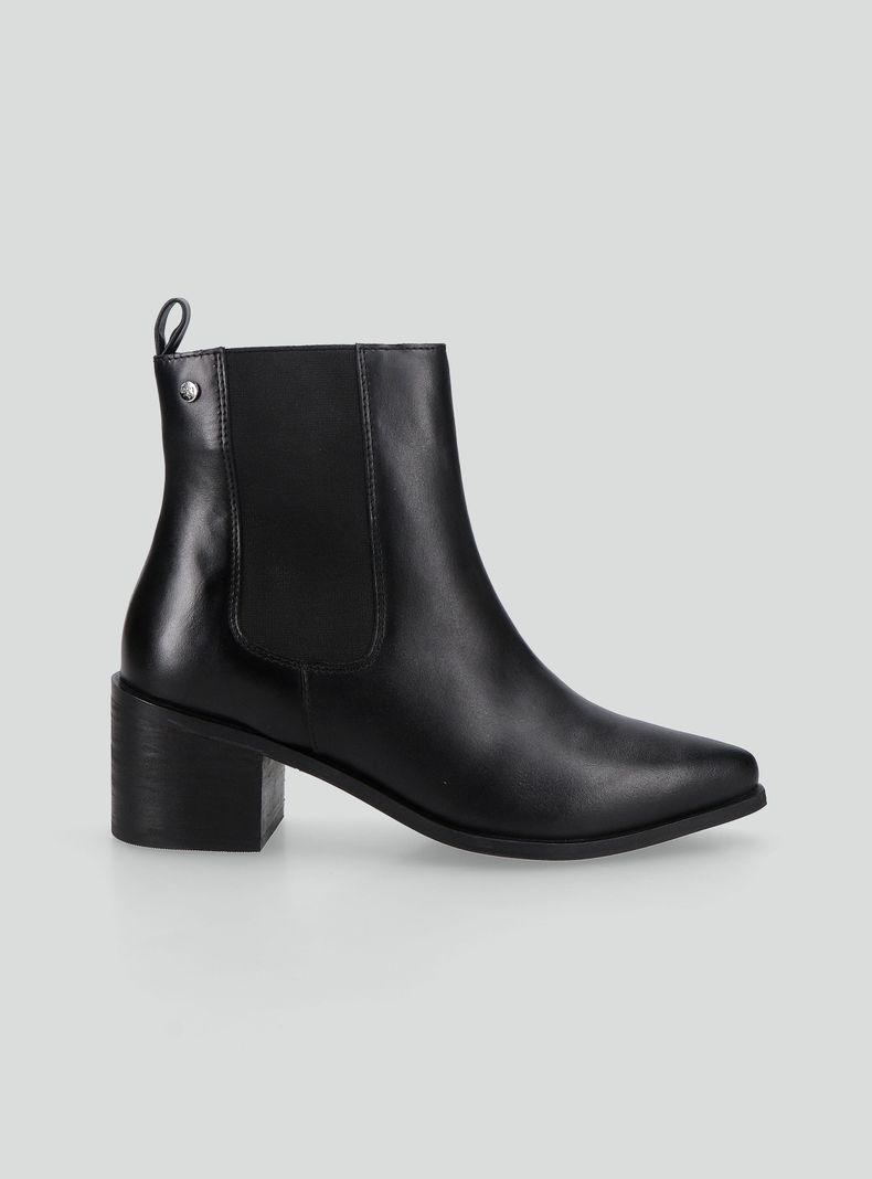 Botín Cuero Bootie2 Mujer-0