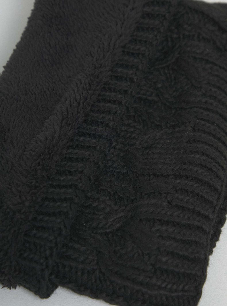 Cuello Tejido con Interior de Polar-2