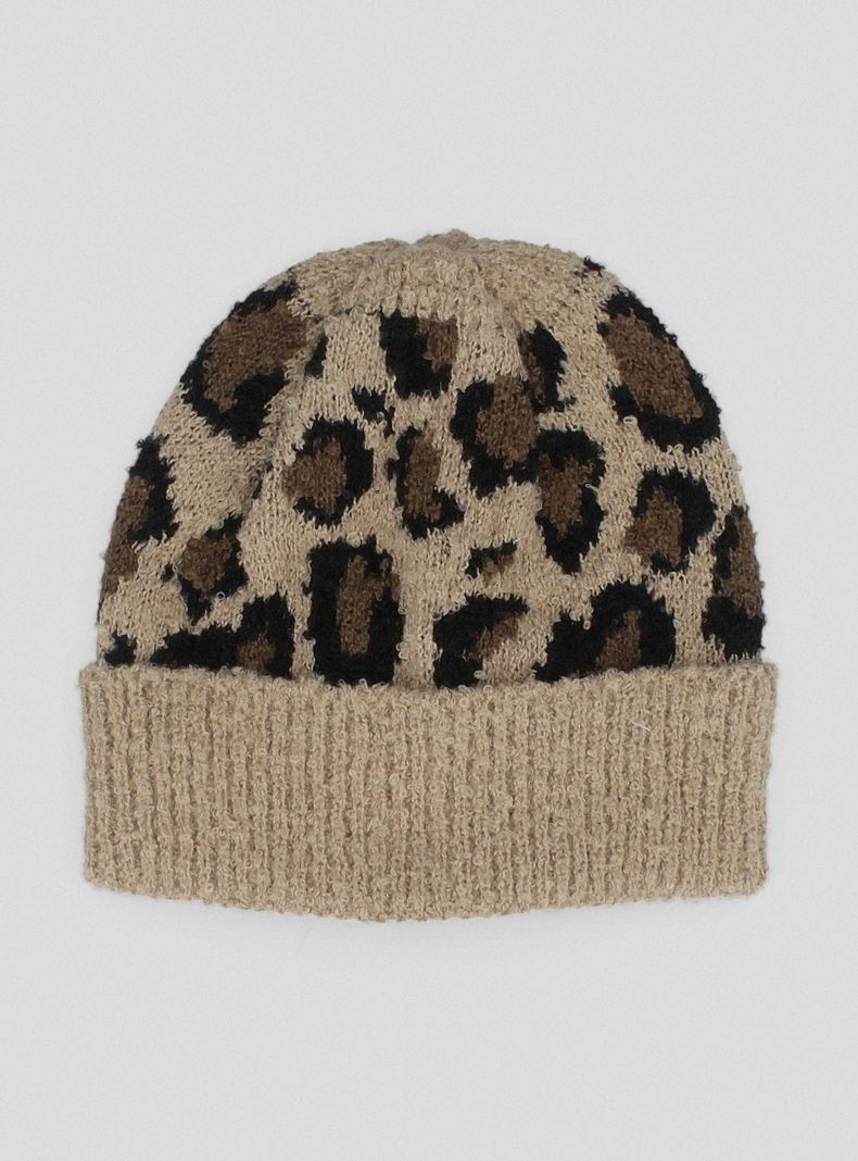 Gorro Tejido Animal Print-2