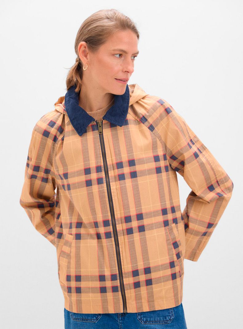 Chaqueta Corta Encerada-0