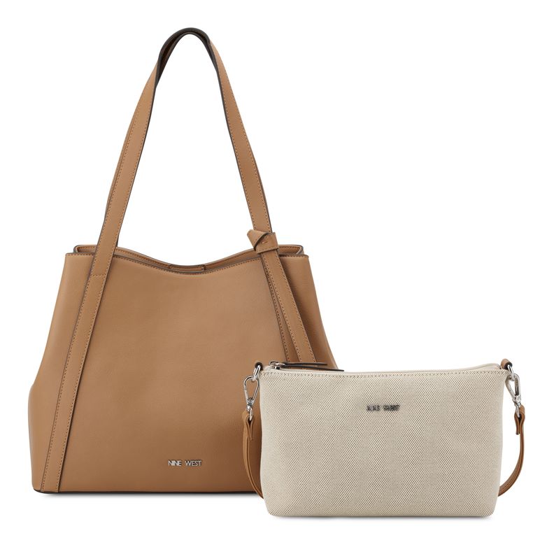 Cartera Tote Clásica Café