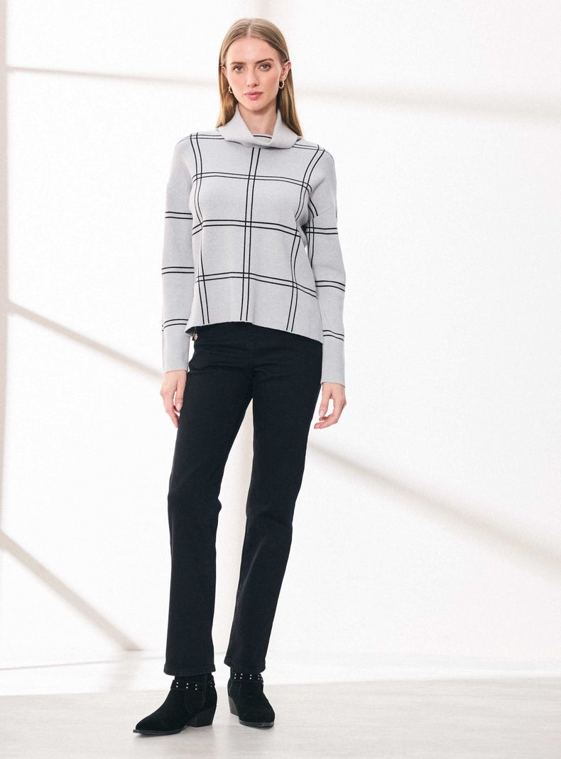 Sweater Diseño Cuadros-4