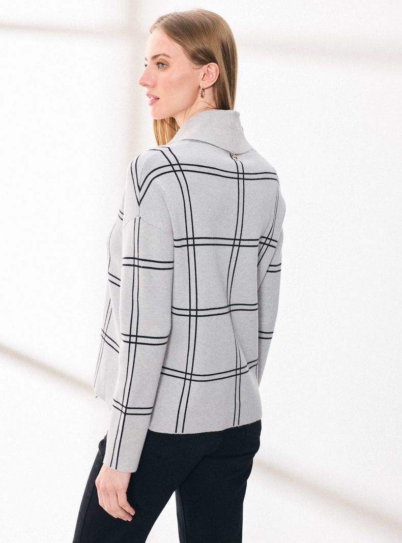 Sweater Diseño Cuadros-1