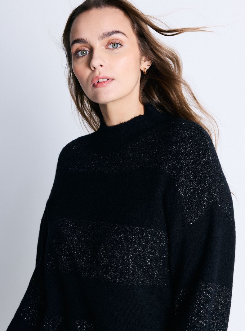 Sweater Tejido con Lentejuelas-2