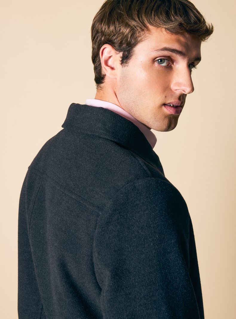 Blazer Recto Paño Liso-3