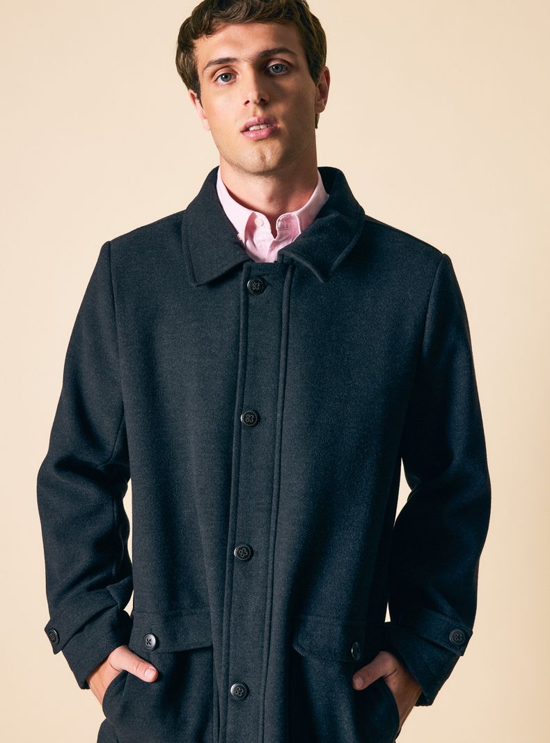 Blazer Recto Paño Liso-2