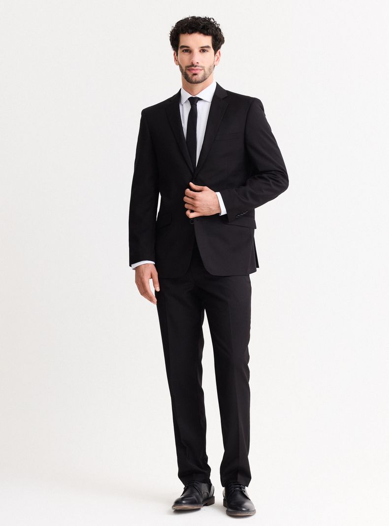 Traje Recto Liso Slim Fit-4