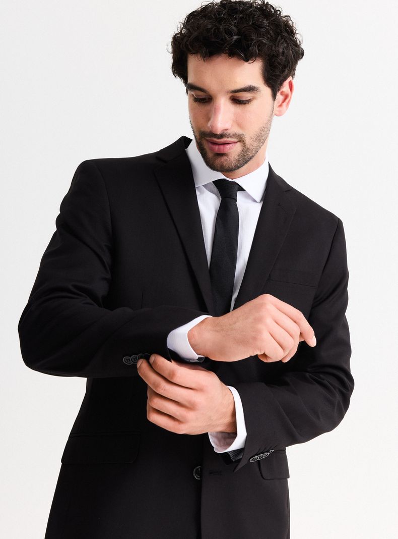 Traje Recto Liso Slim Fit-2