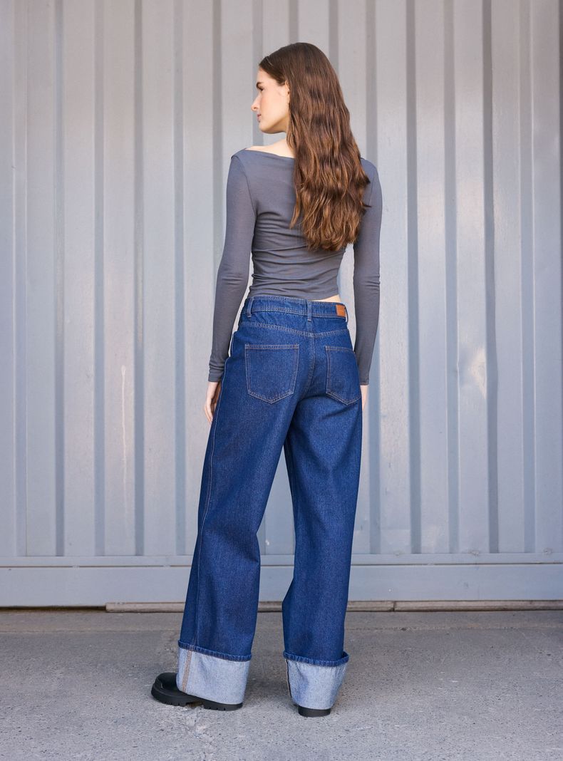 Jeans Roll Up Basta-5