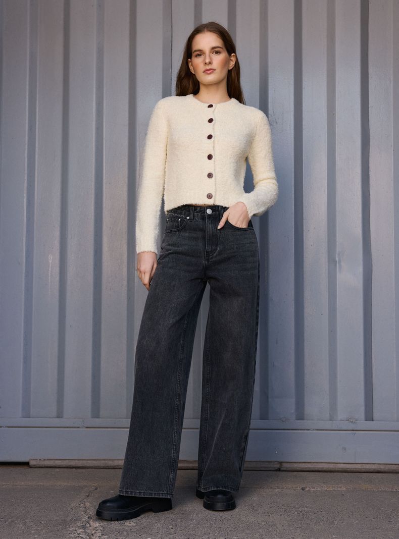 Jeans Tiro Bajo Puddle Extra Baggy-4