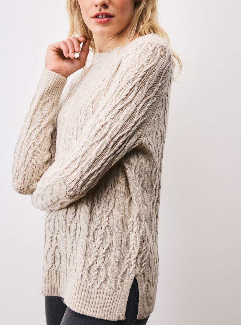Sweater con Lana Trenzado-3