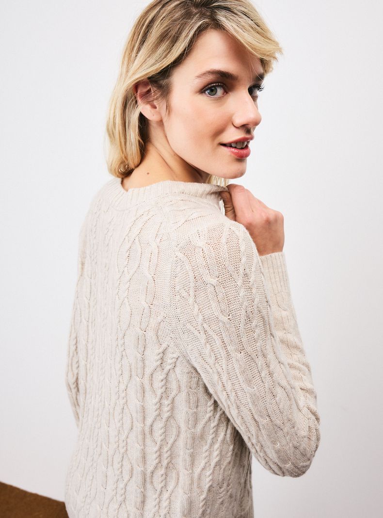 Sweater con Lana Trenzado-2