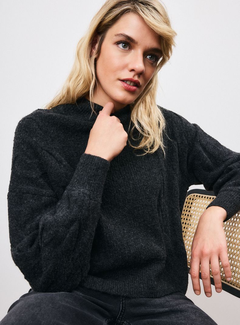 Sweater Diseño Trenza-2