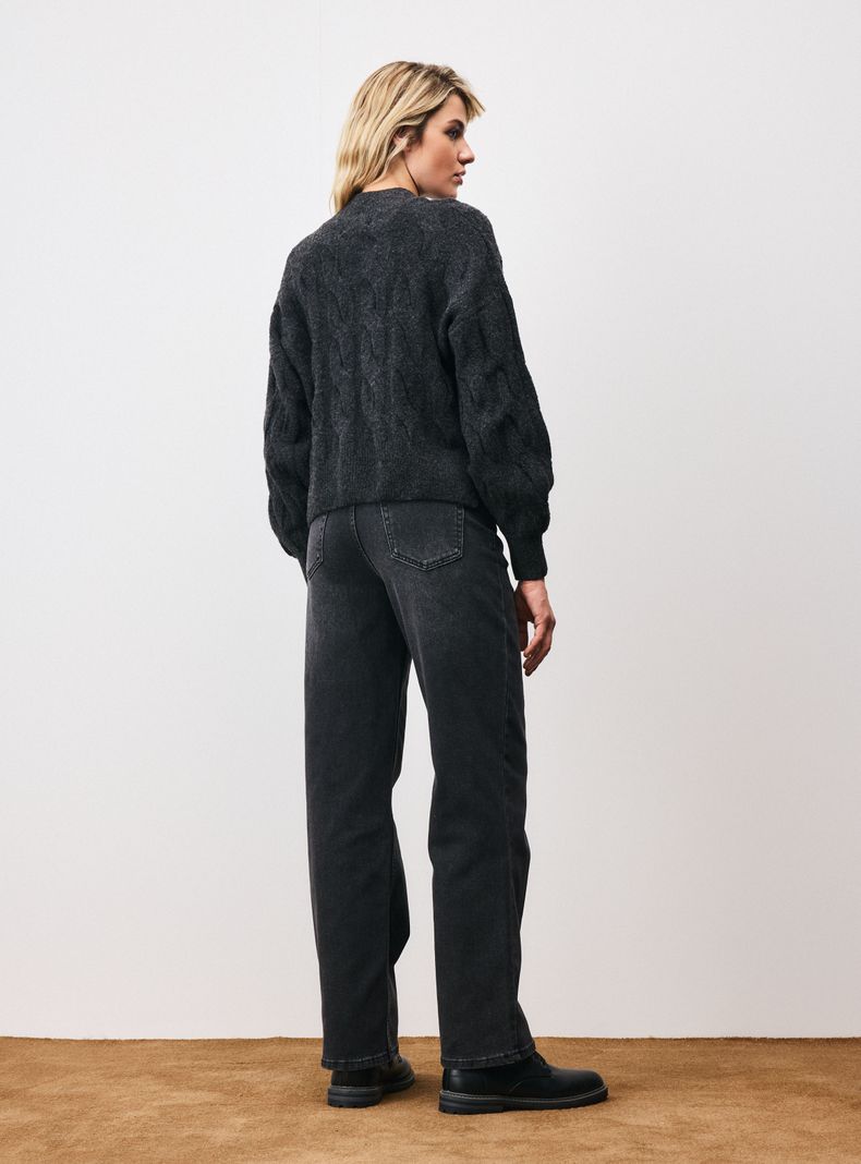 Sweater Diseño Trenza-5