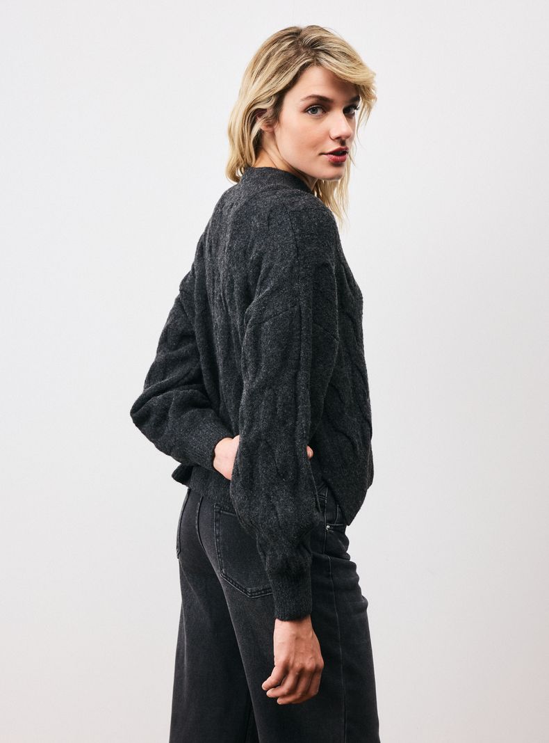 Sweater Diseño Trenza-1