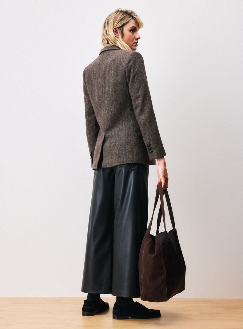 Blazer Espiga con Lana C del Pilar-5