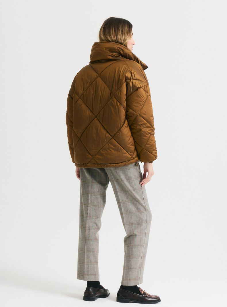 Parka Acolchada con Bolsillos-5