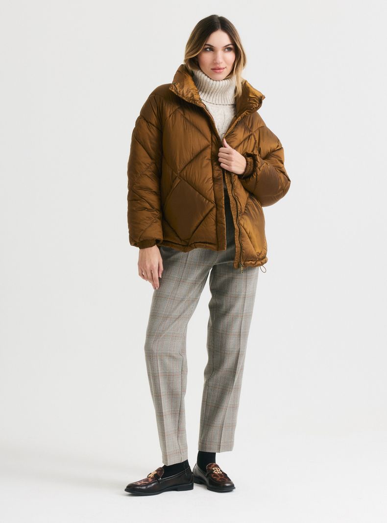 Parka Acolchada con Bolsillos-4