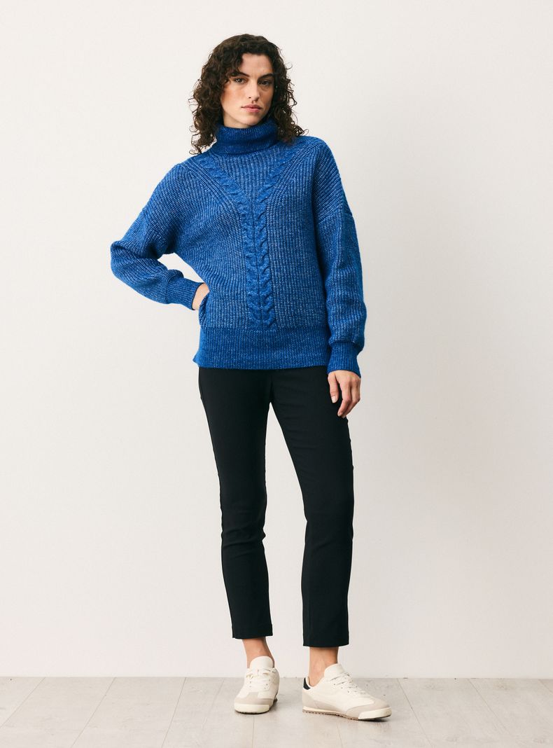 Sweater Trenzado con Lana-4