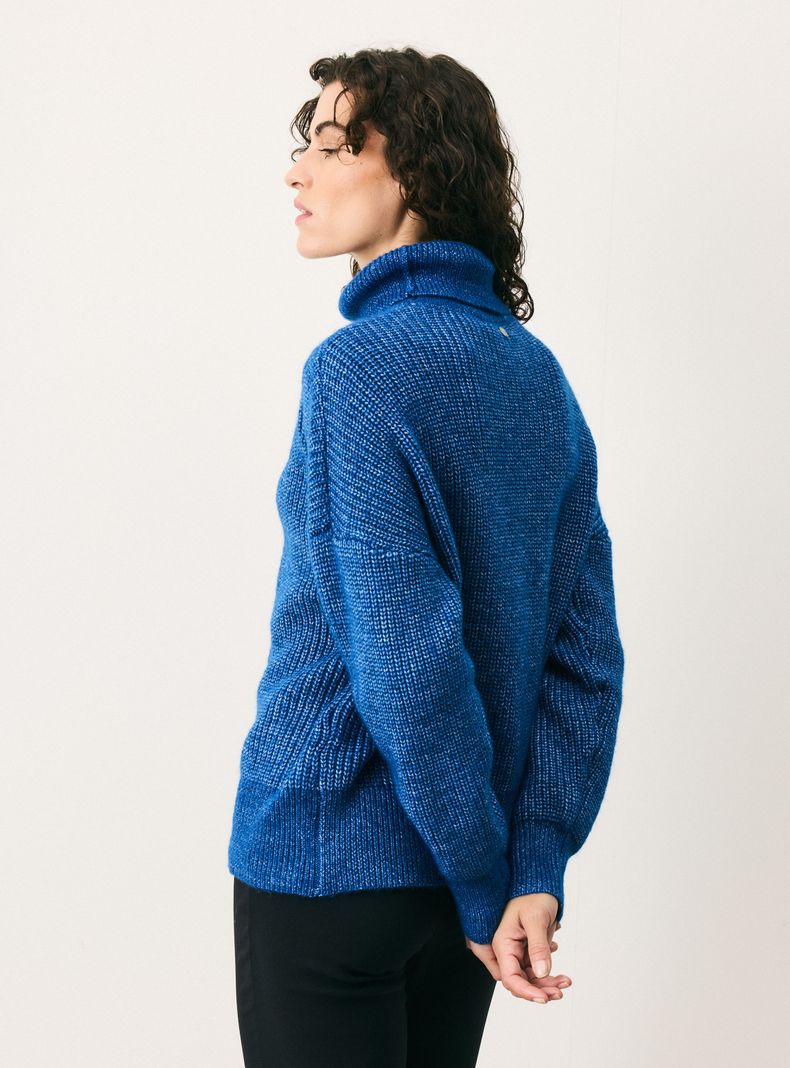 Sweater Trenzado con Lana-1