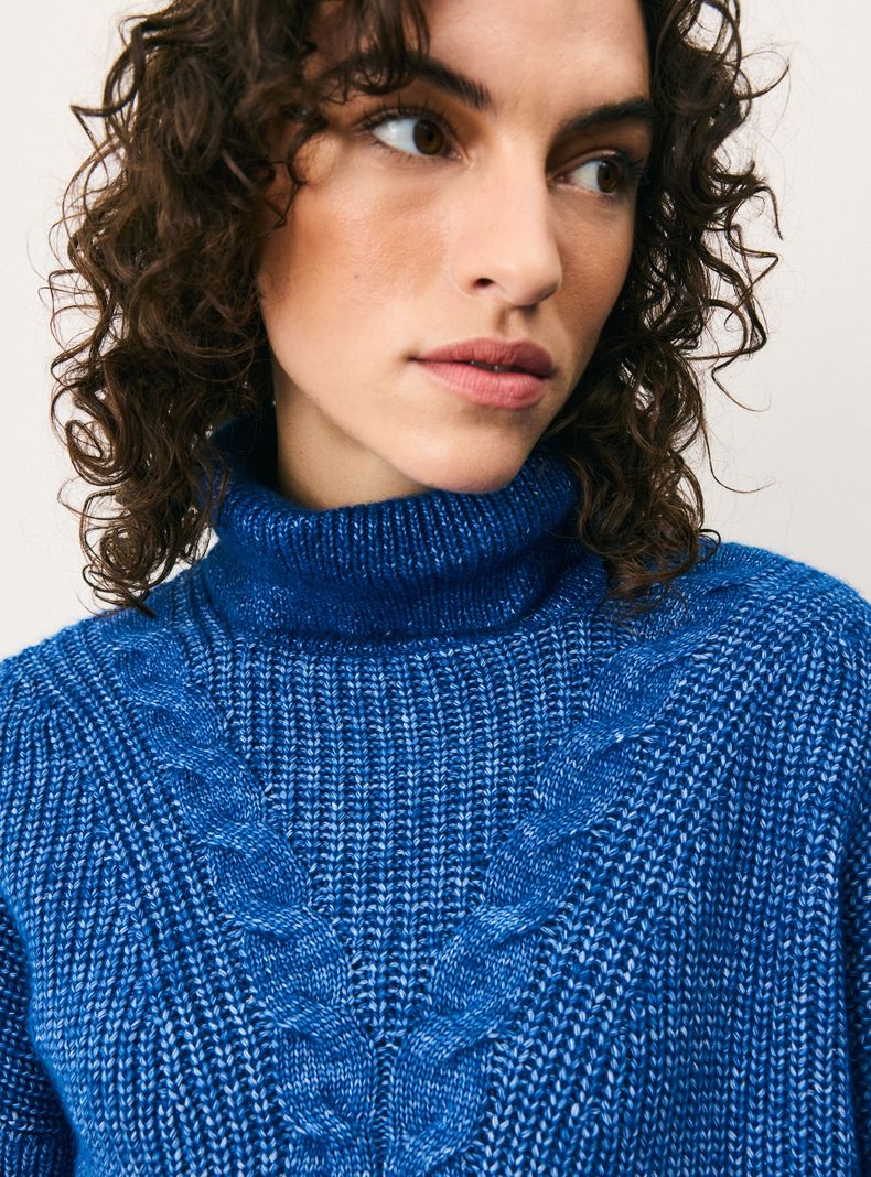 Sweater Trenzado con Lana-2