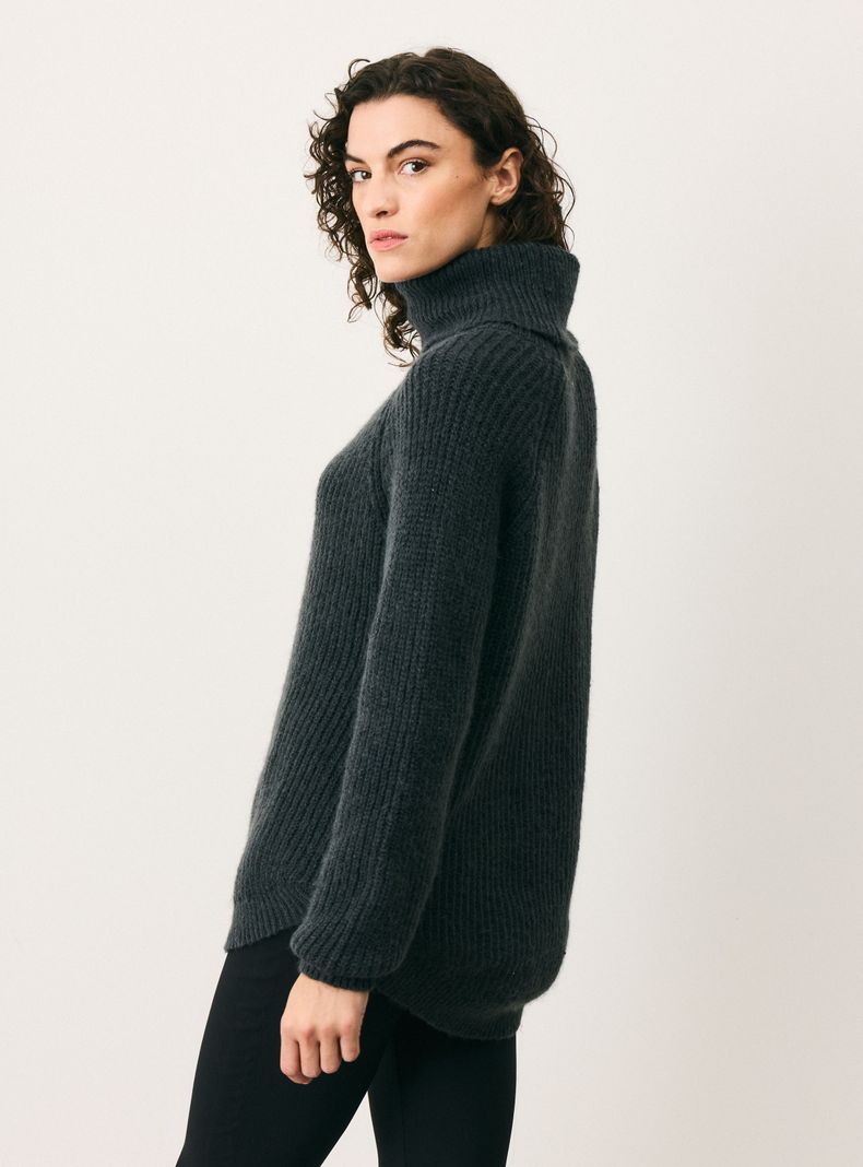 Sweater Melange con Lana-1