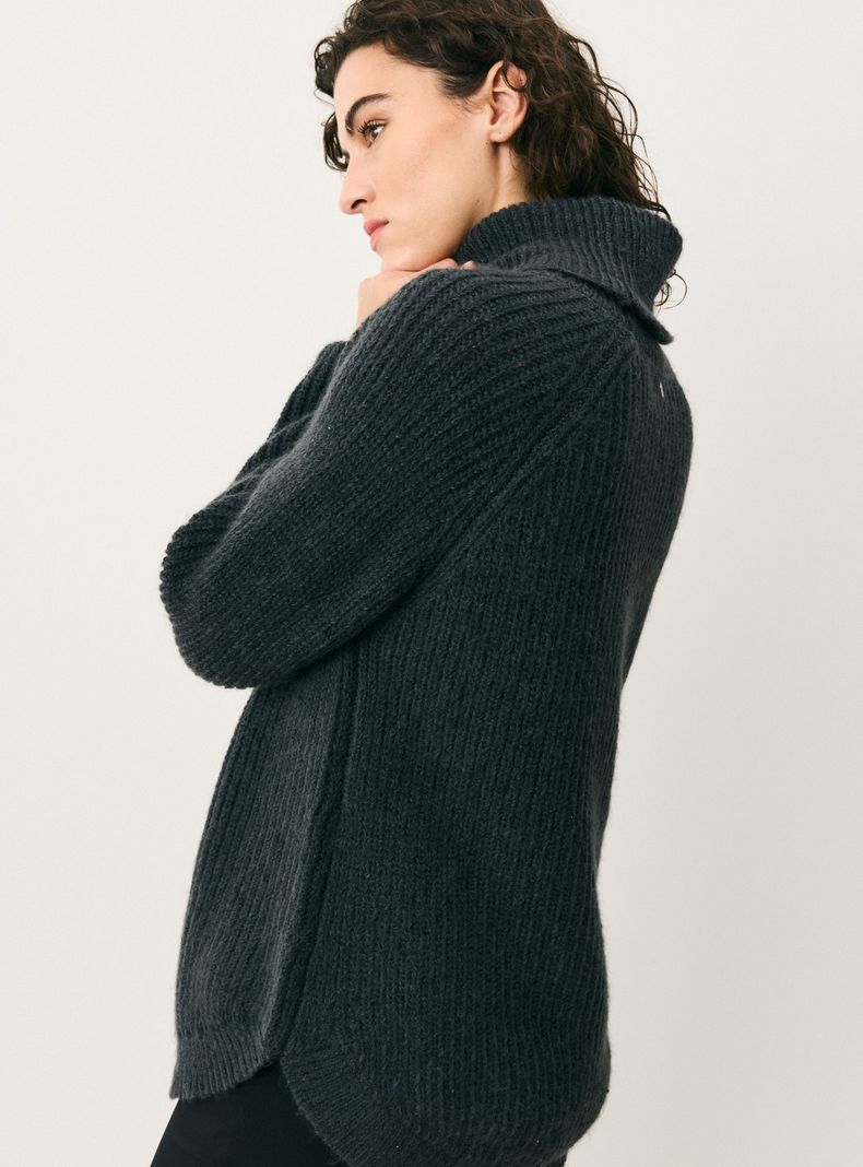Sweater Melange con Lana-3
