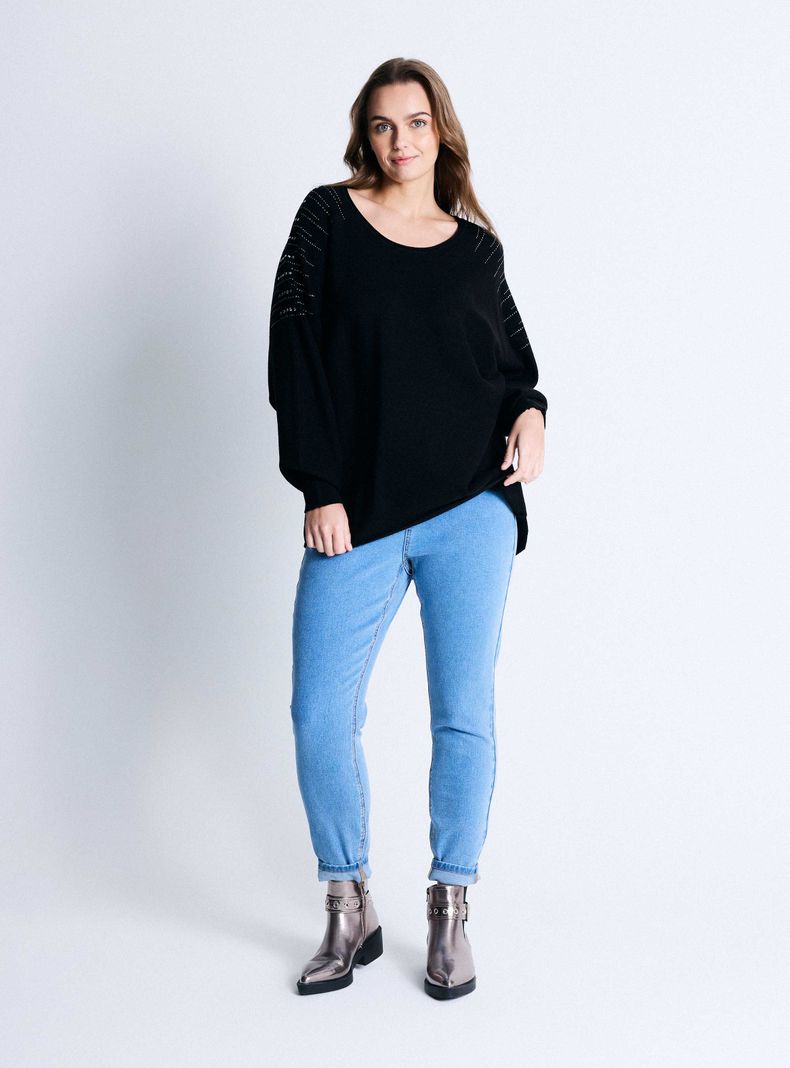 Sweater Liviano con Tachas-4