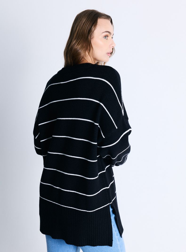 Sweater Listado con Lurex-1