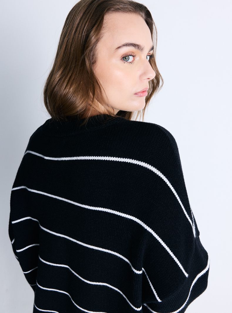 Sweater Listado con Lurex-3