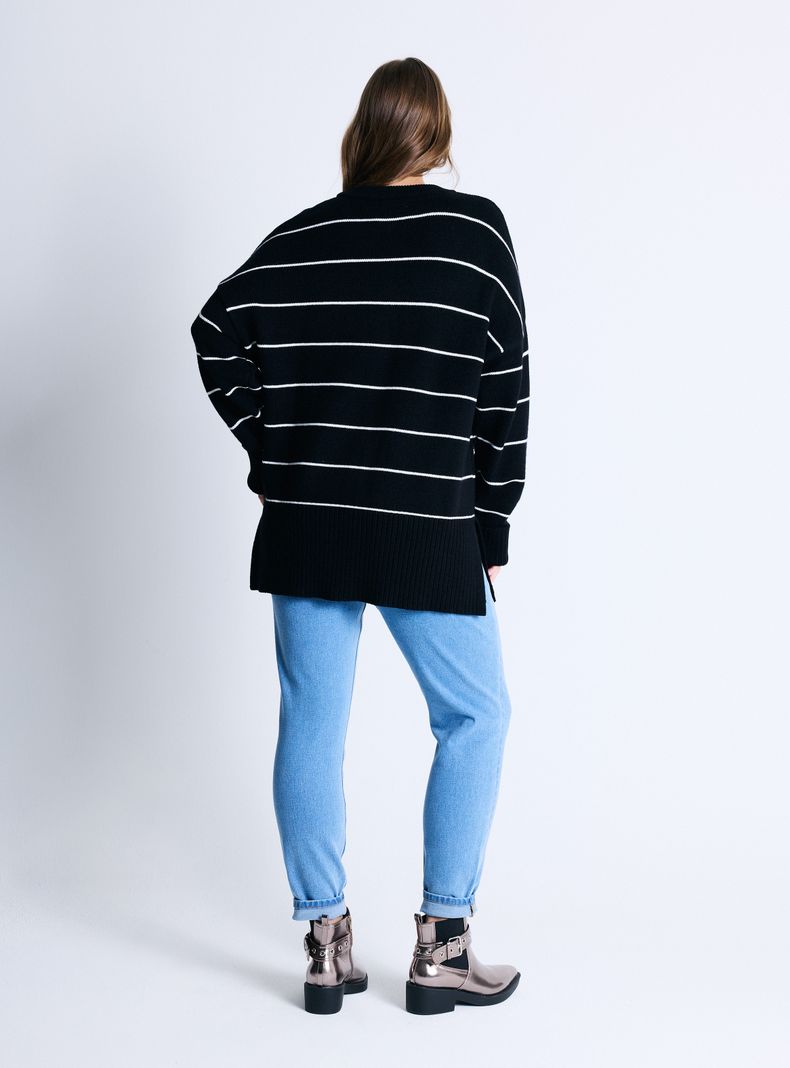 Sweater Listado con Lurex-5