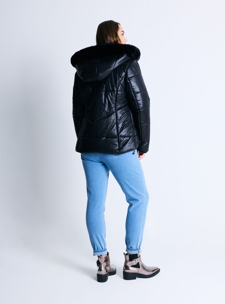 Parka Acolchada Corta-5